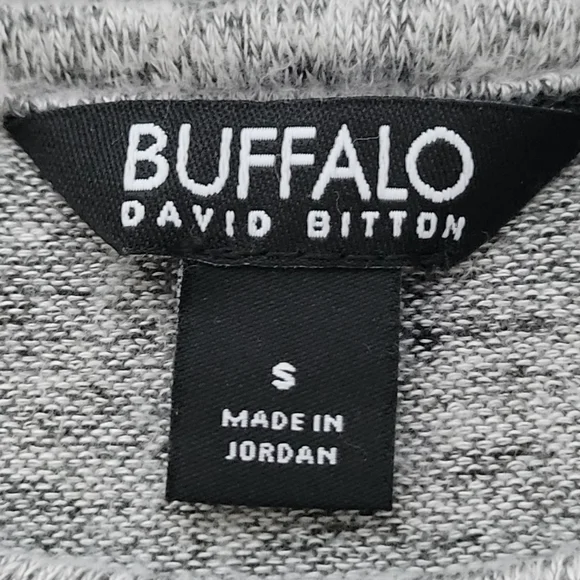 Fitted Sleeves Loose Fit Stretchy Viscose Stars Sweatshirt EUC Women's S grey - Picture 11 of 11